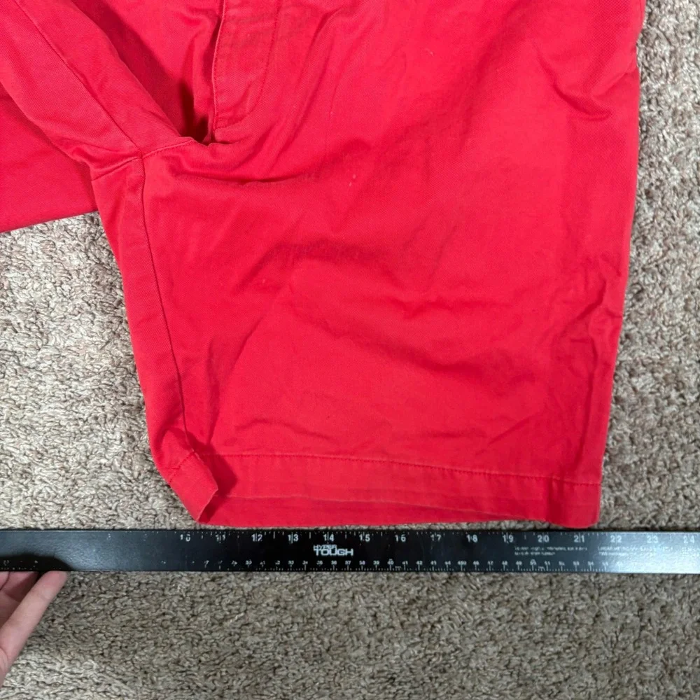 Polo Ralph Lauren Prospect Pant‎ Red Cotton Twill Chino Shorts Mens 36